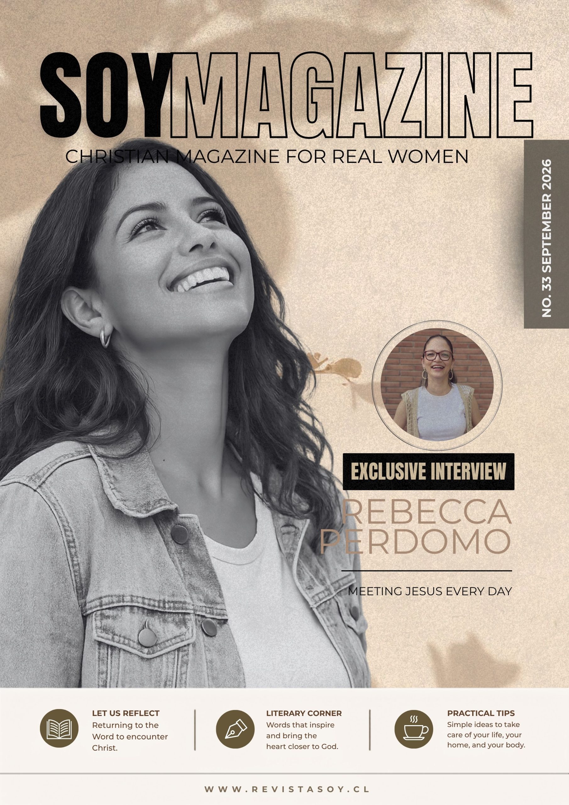 portada, revistasoy, septiembre, carolina neira campos, ingles, cover, september, magazine SOY,